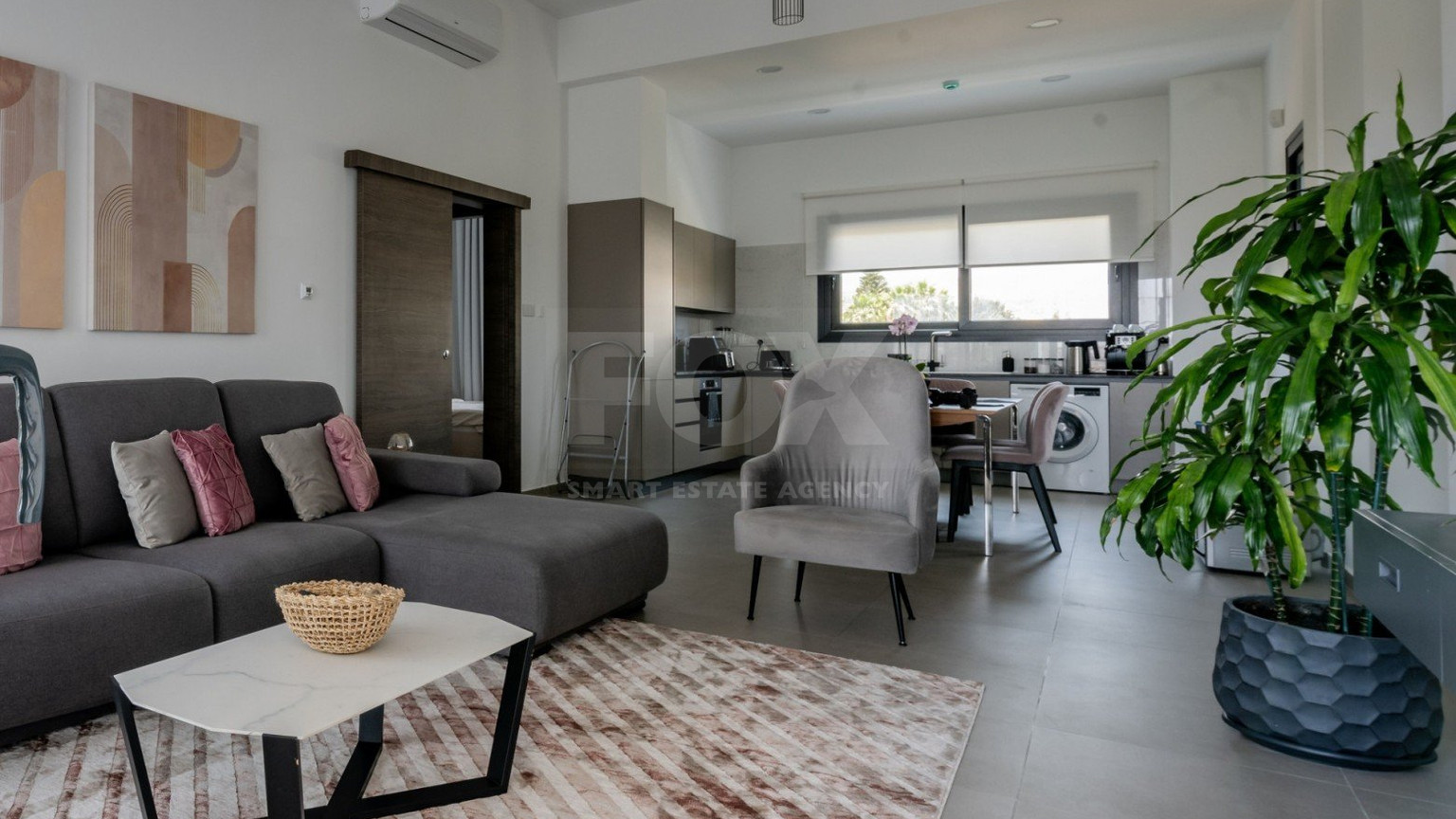 Stunning Two  Bedroom Apartment For Sale In Potamos Germasogeias Near The Sea Front.