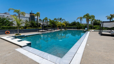 Stunning Two  Bedroom Apartment For Sale In Potamos Germasogeias Near The Sea Front.