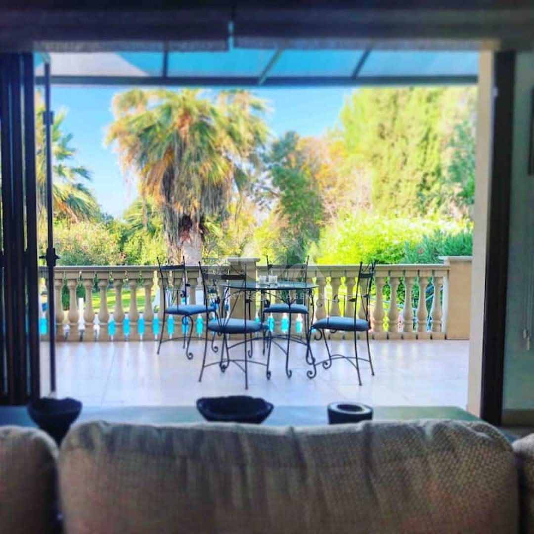 3 Bed semi detached villa with private swimming pool in huge plot located in Geroskipou Paphos