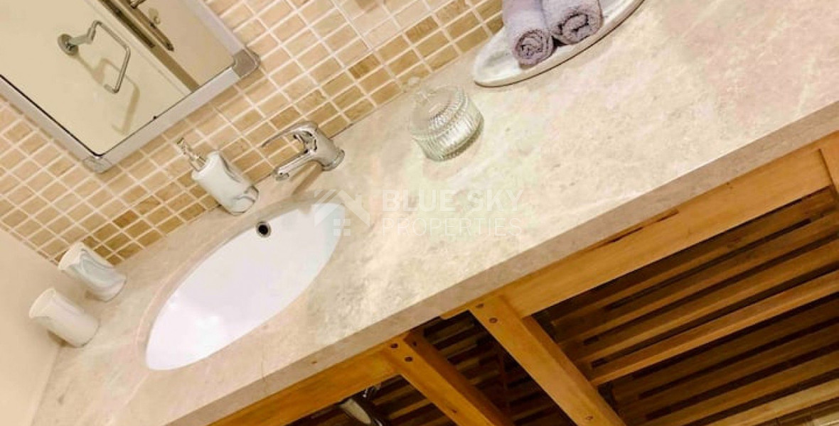 3 Bed semi detached villa with private swimming pool in huge plot located in Geroskipou Paphos