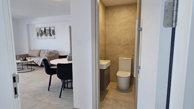 Two Bedroom Ground Floor Apartment with Private Garden and Parking for sale In Agios Athanasios