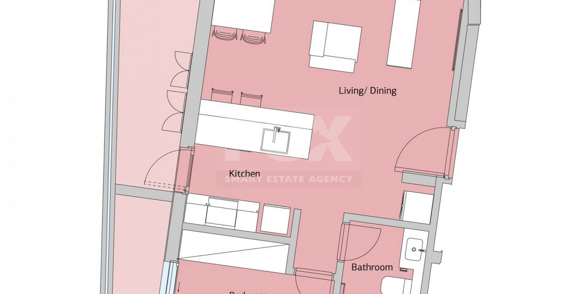 FOR SALE ONE BEDROOM APARTMENT IN KATHOLIKI - LIMASSOL