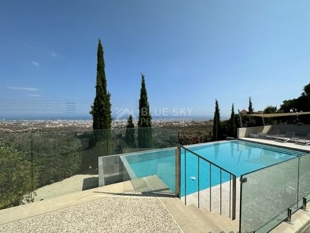 LUXURY 5 BEDROOM VILLA WITH PANORAMIC SEA VIEWS IN LIMASSOL