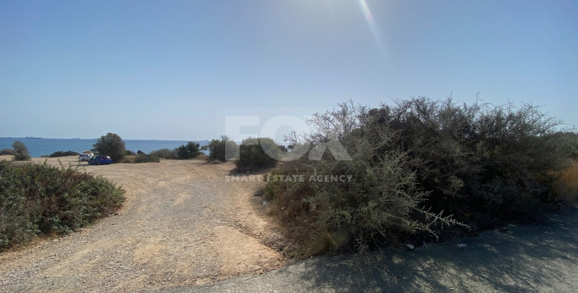 Sea front land for sale in Pentakomo Governor's Beach