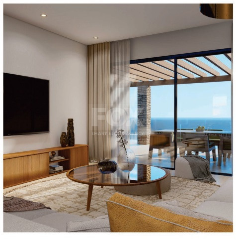 Spacious two bedroom apartment with a  Seaview in a Prime Area of Kato Paphos