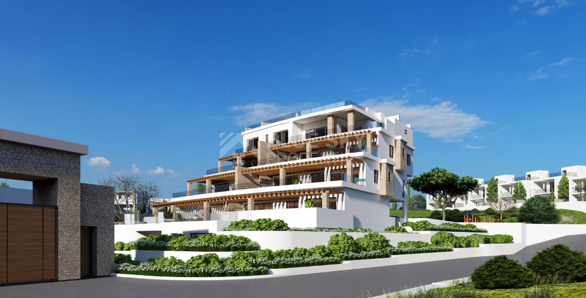 Spacious two bedroom apartment with a  Seaview in a Prime Area of Kato Paphos