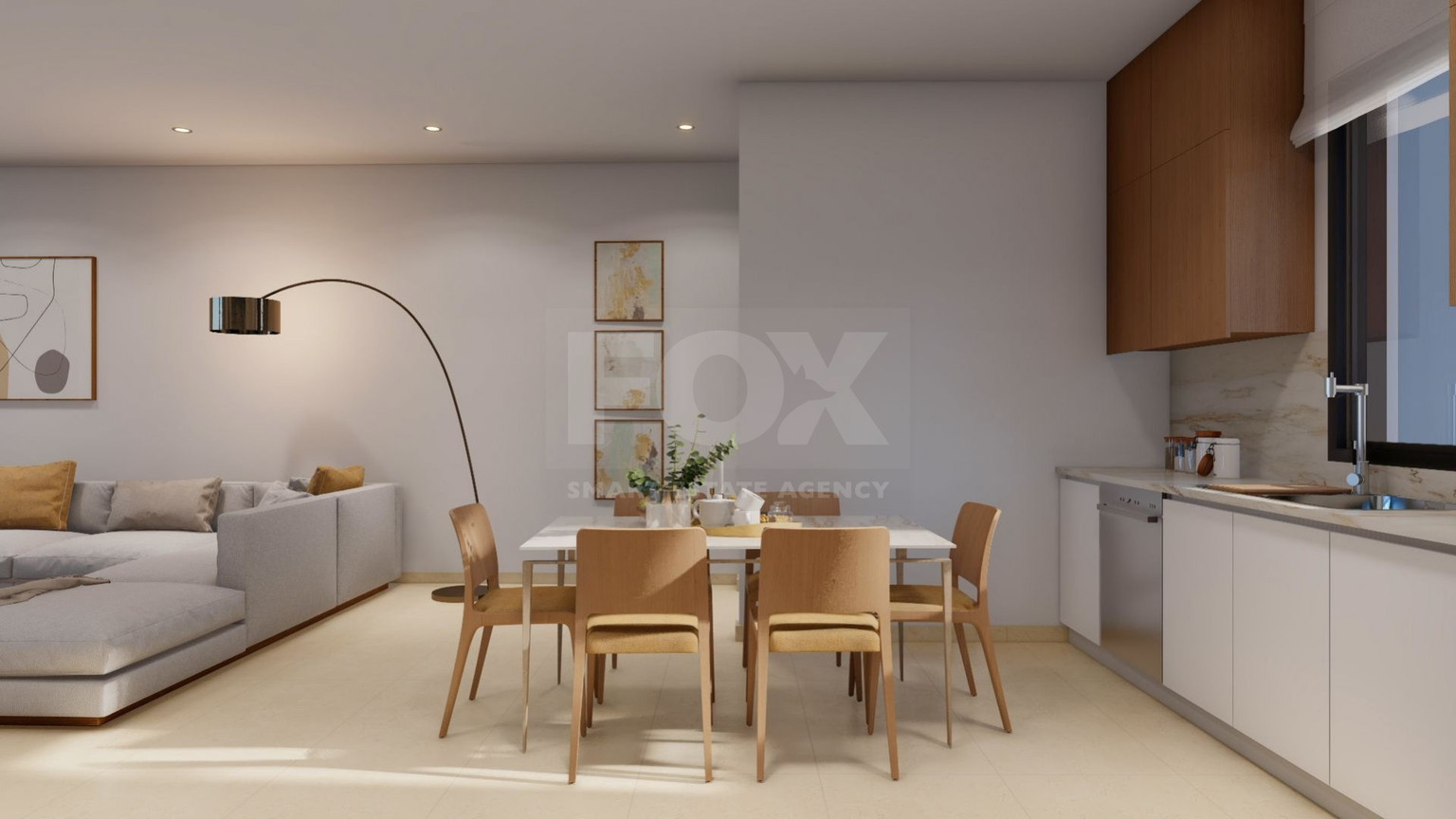 Spacious two bedroom apartment with a  Seaview in a Prime Area of Kato Paphos