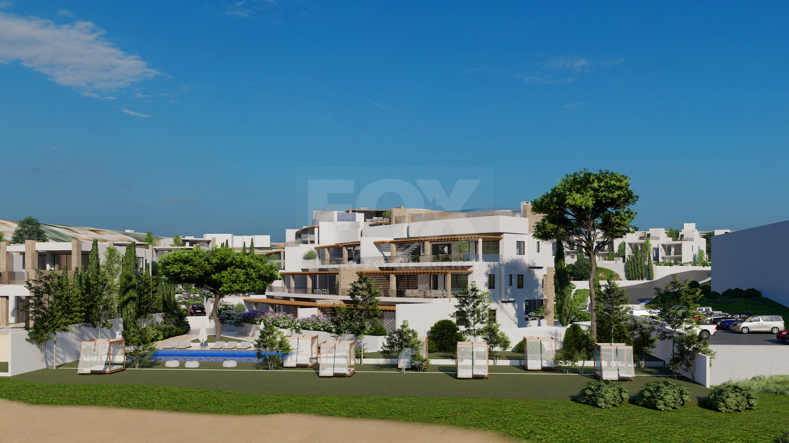 Spacious two bedroom apartment with a  Seaview in a Prime Area of Kato Paphos
