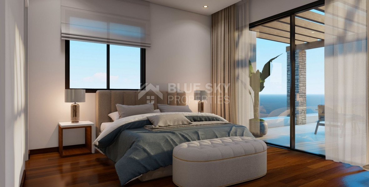 Luxury three bedroom Seaside Villas for Sale in Paphos – Private Pools & Panoramic Sea Views