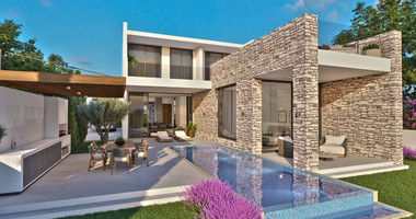 Luxury four Bedroom Seafront Villa with Private Pool Near Venus Beach | Coastal Paphos