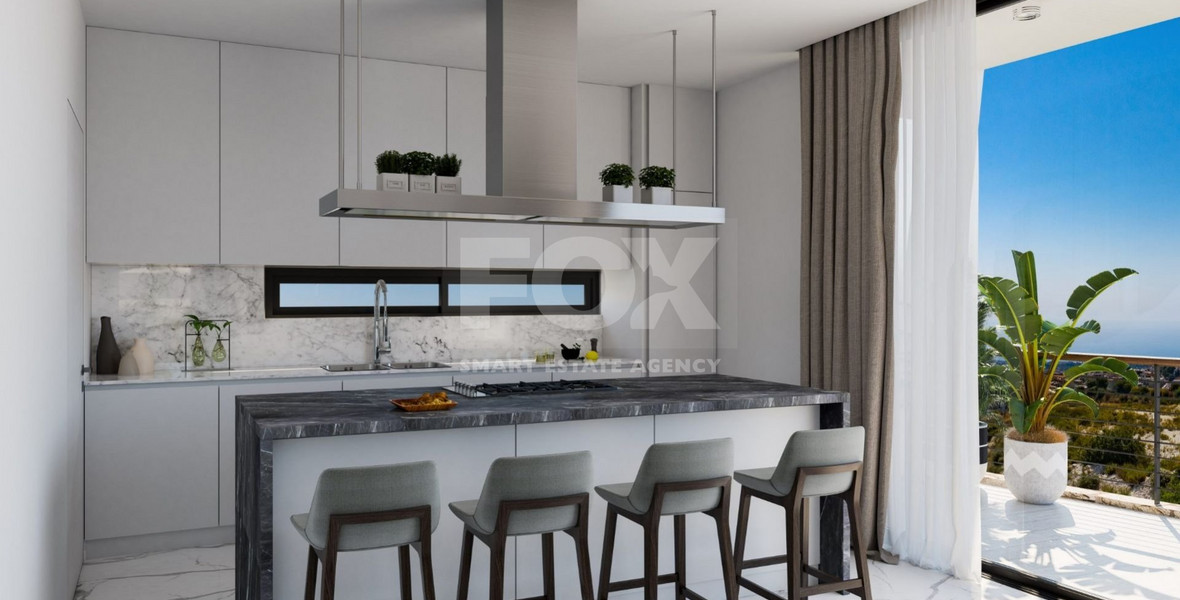 Luxury four bedroom villa with panoramic views