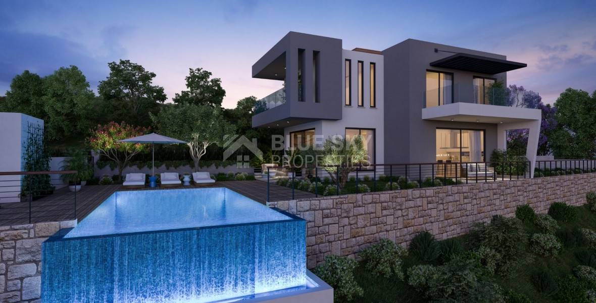 Luxury four bedroom villa with panoramic views