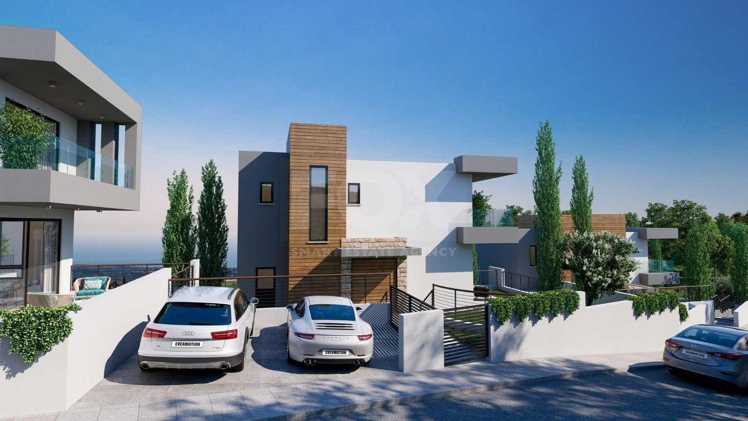 Luxury four bedroom villa with panoramic views