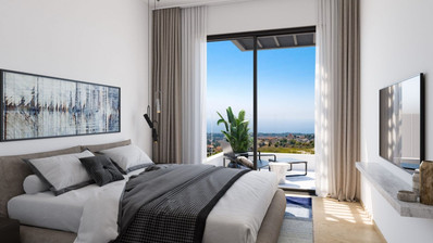 Luxury four bedroom villa with panoramic views