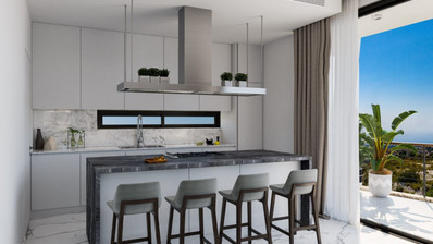 Luxury four bedroom villa with panoramic views