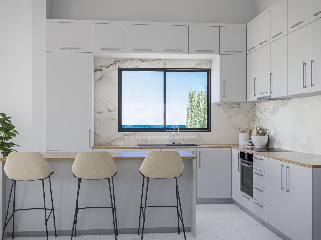 Seafront four bedroom luxury villa ,just 100m from the beach, in Pomos Village