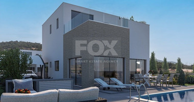 Seafront 4- bedroom villa ,just 100m from the beach, in Pomos Village