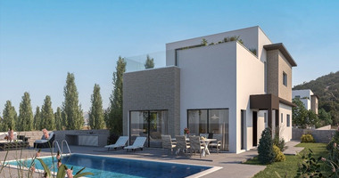 Seafront 4- bedroom villa ,just 100m from the beach, in Pomos Village