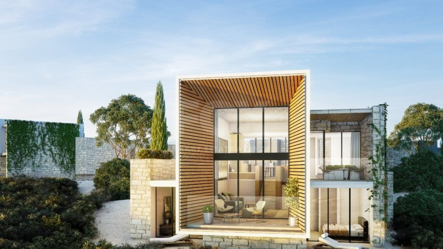 Three bedroom luxury villa in Tsada, Paphos