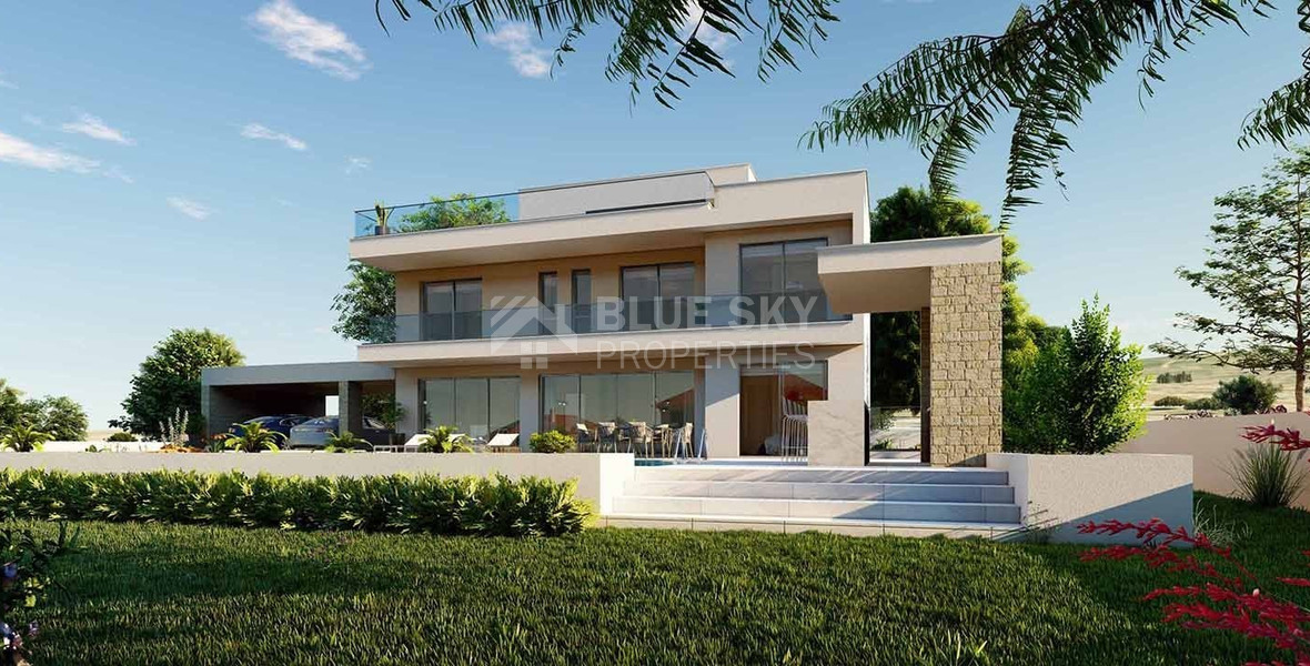 4 BEDROOM LUXURY VILLA FOR SALE IN PEYIA, PAPHOS