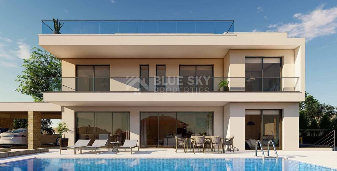4 BEDROOM LUXURY VILLA FOR SALE IN PEYIA, PAPHOS