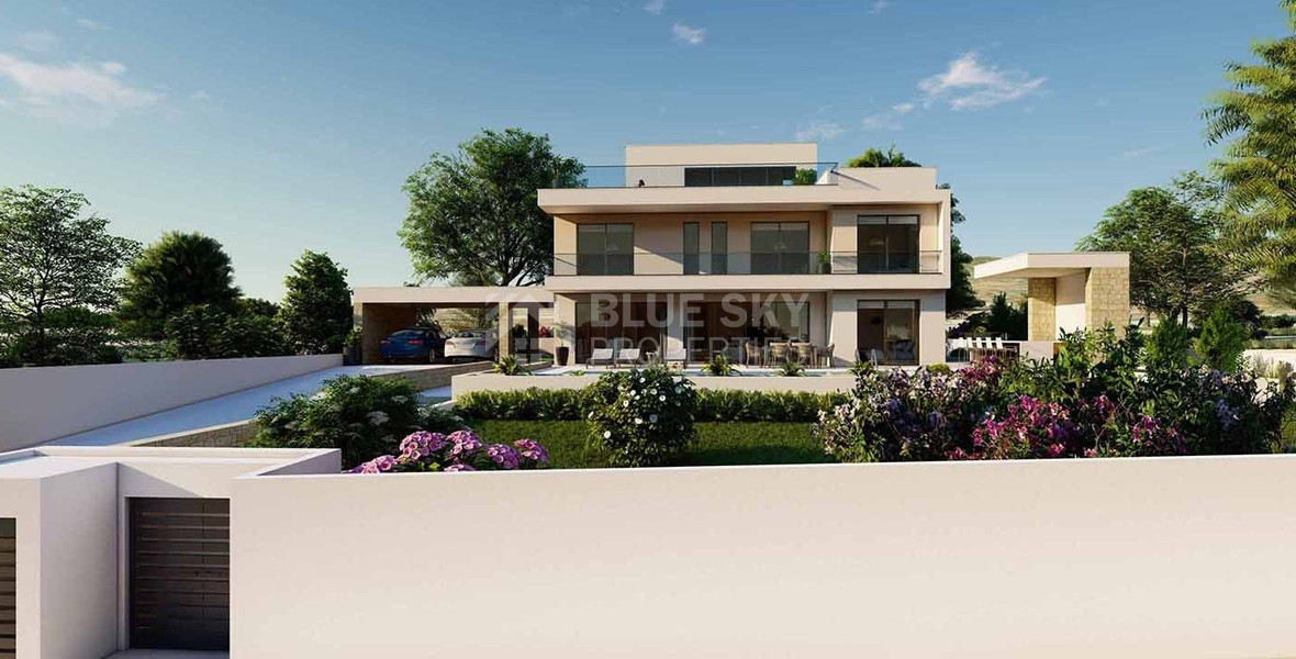 4 BEDROOM LUXURY VILLA FOR SALE IN PEYIA, PAPHOS
