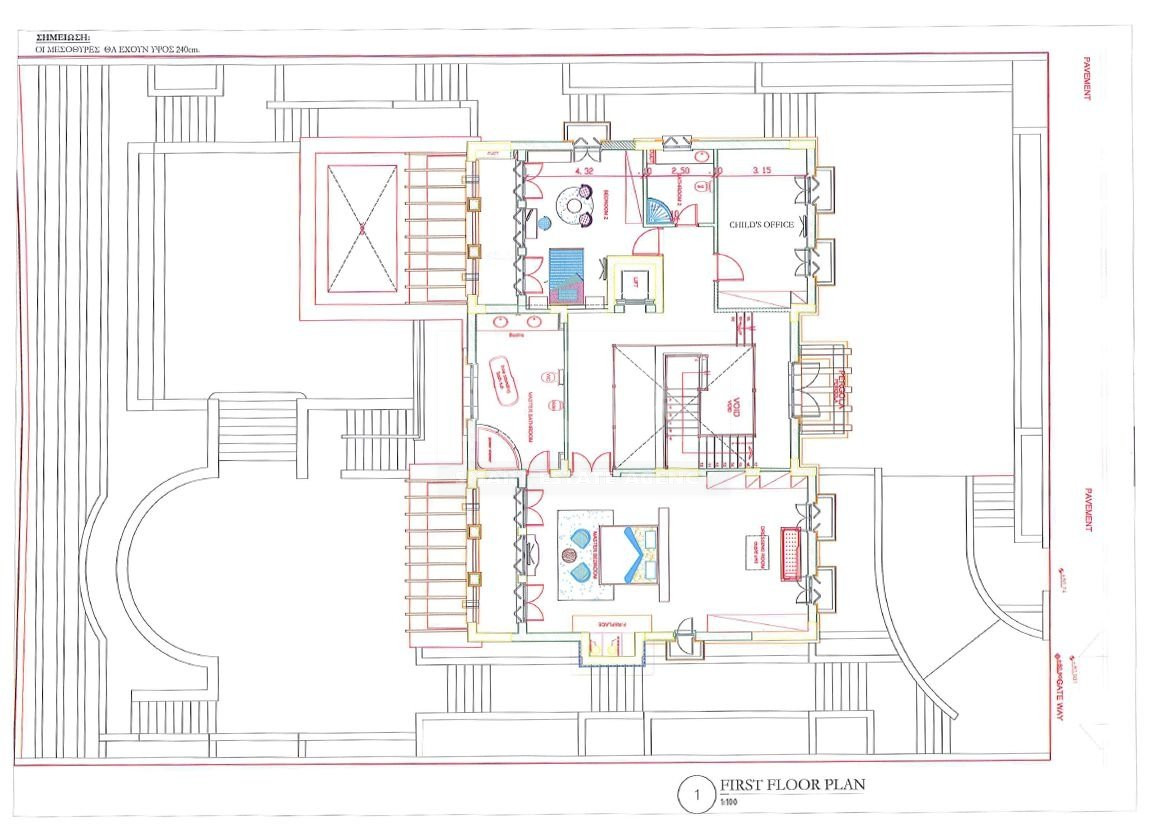 LUXURIOUS FIVE BEDROOMS SEA VIEW VILLA IN AMATHUS AREA, IN LIMASSOL