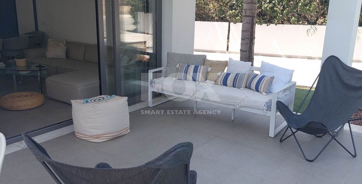 Five bedroom furnished Villa by the sea, Governor's Beach, Limassol for rent