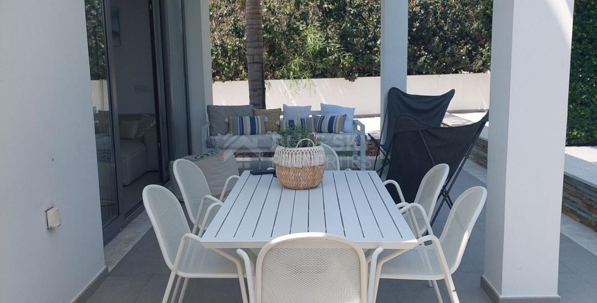 Five bedroom furnished Villa by the sea, Governor's Beach, Limassol for rent