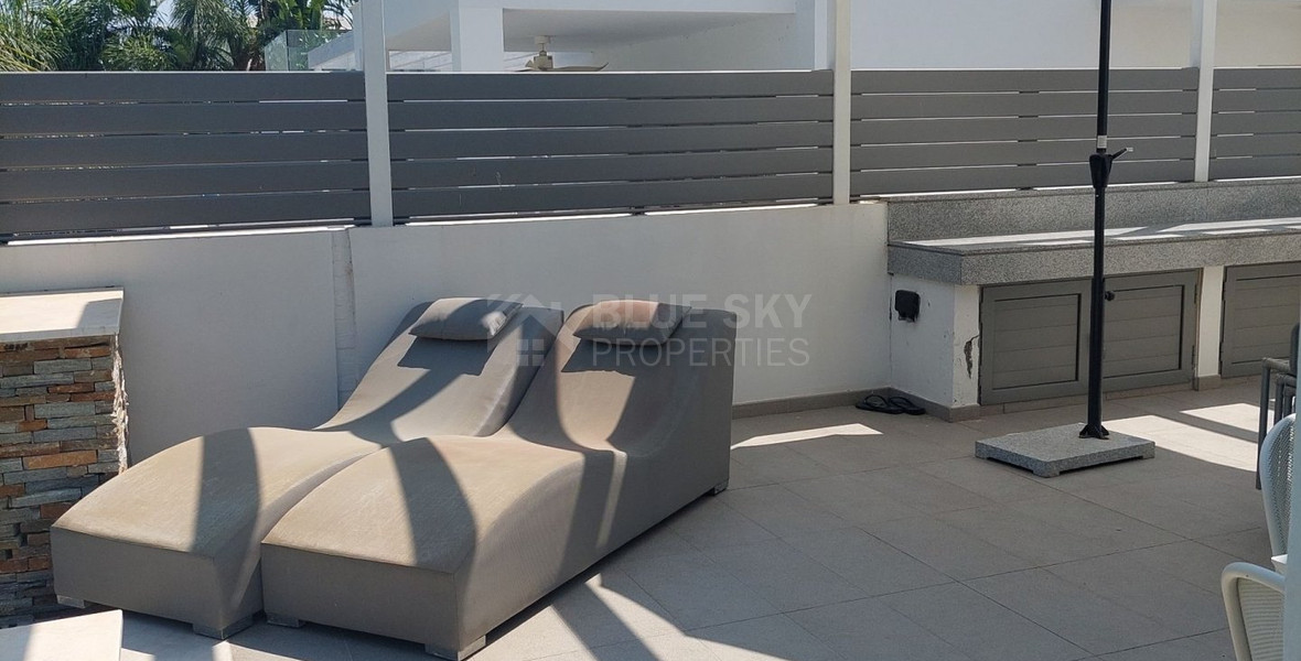 Five bedroom furnished Villa by the sea, Governor's Beach, Limassol for rent