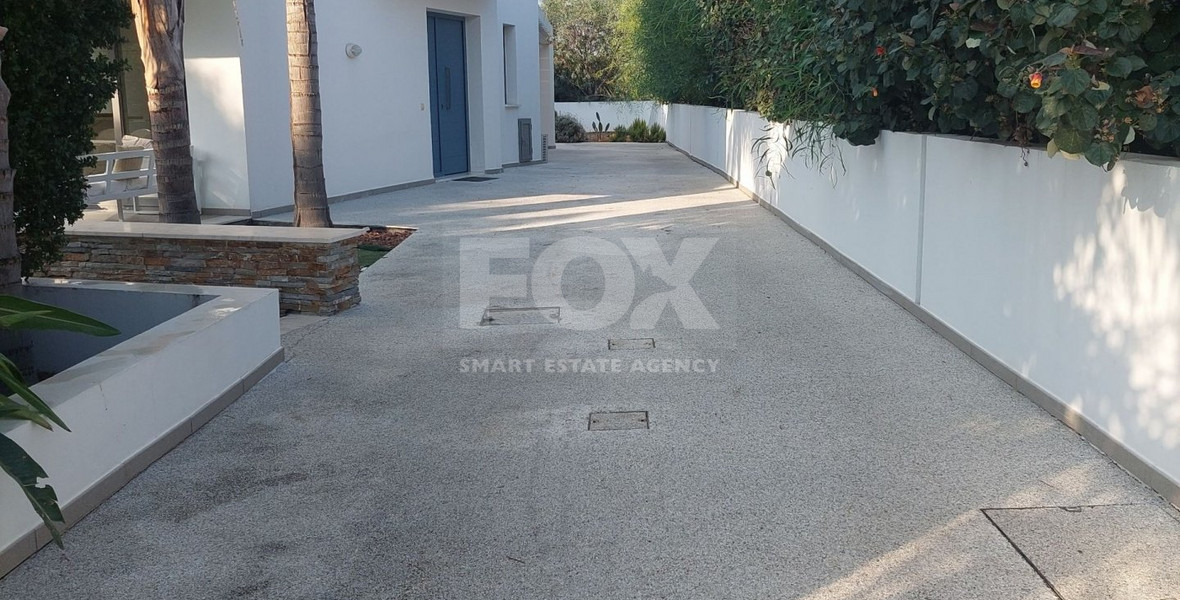 Five bedroom furnished Villa by the sea, Governor's Beach, Limassol for rent