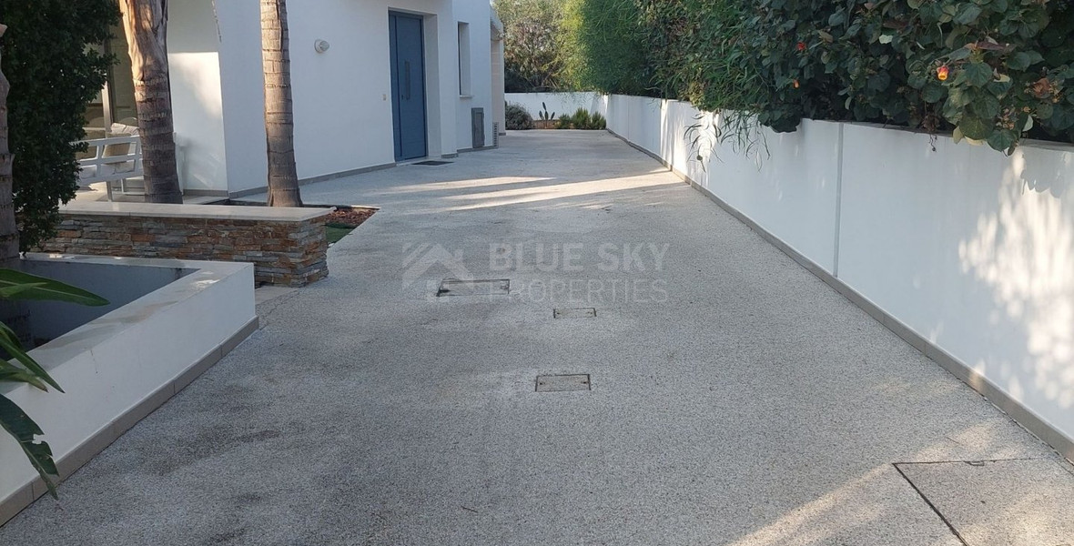Five bedroom furnished Villa by the sea, Governor's Beach, Limassol for rent