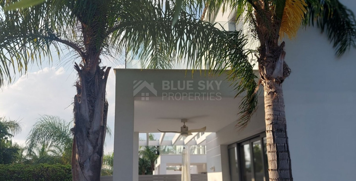 Five bedroom furnished Villa by the sea, Governor's Beach, Limassol for rent