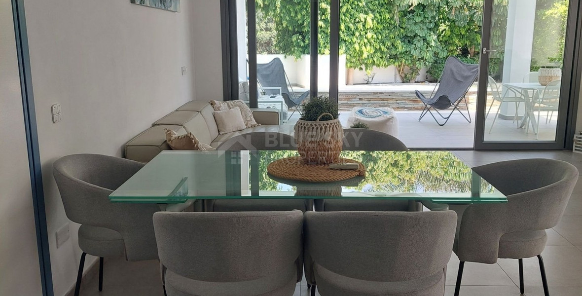 Five bedroom furnished Villa by the sea, Governor's Beach, Limassol for rent