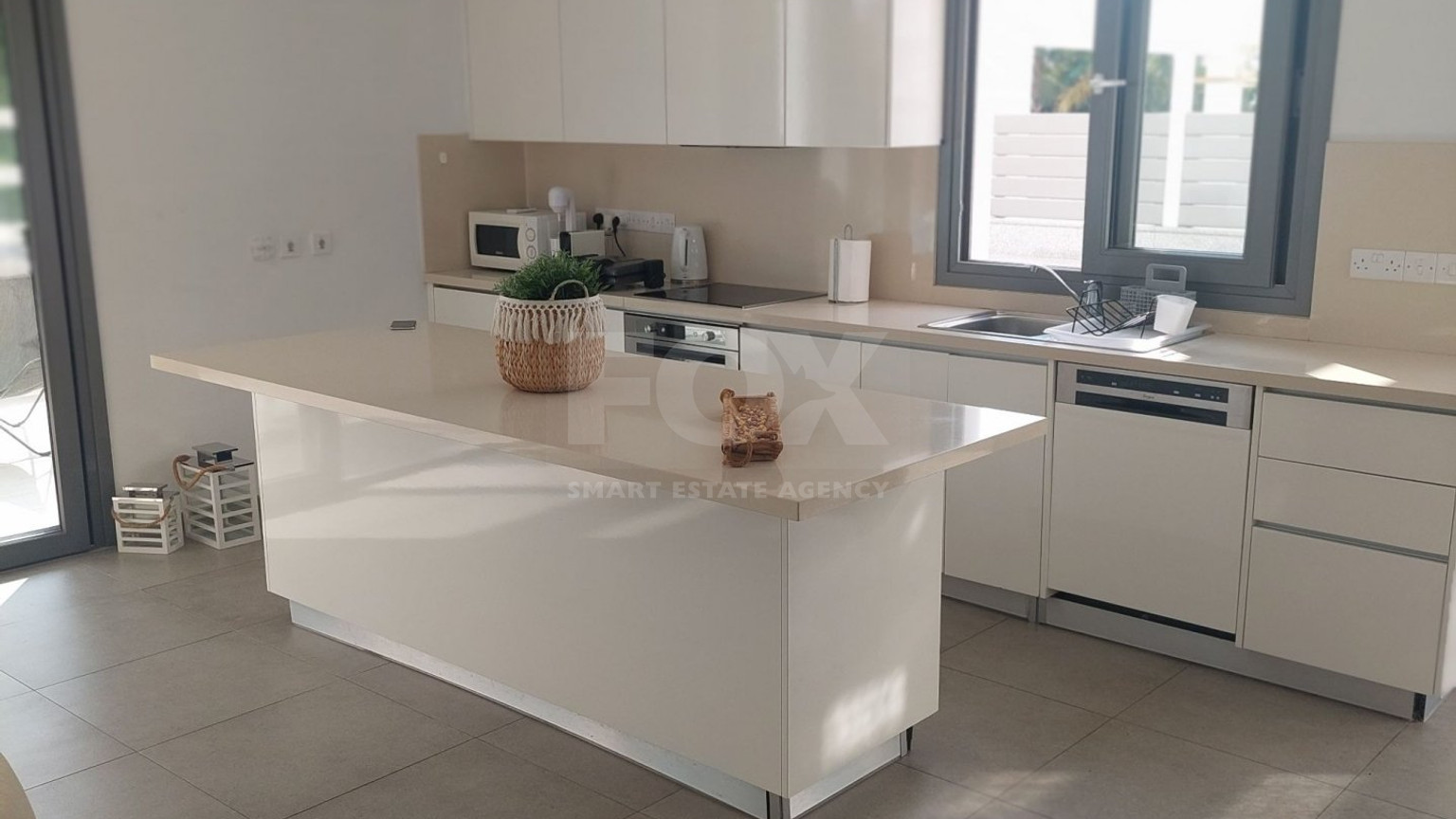 Five bedroom furnished Villa by the sea, Governor's Beach, Limassol for rent