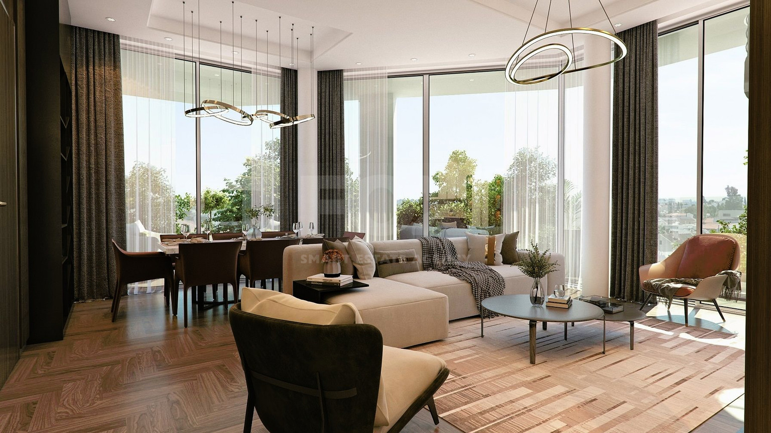 Three bedroom Penthouse in Neapoli area, Limassol
