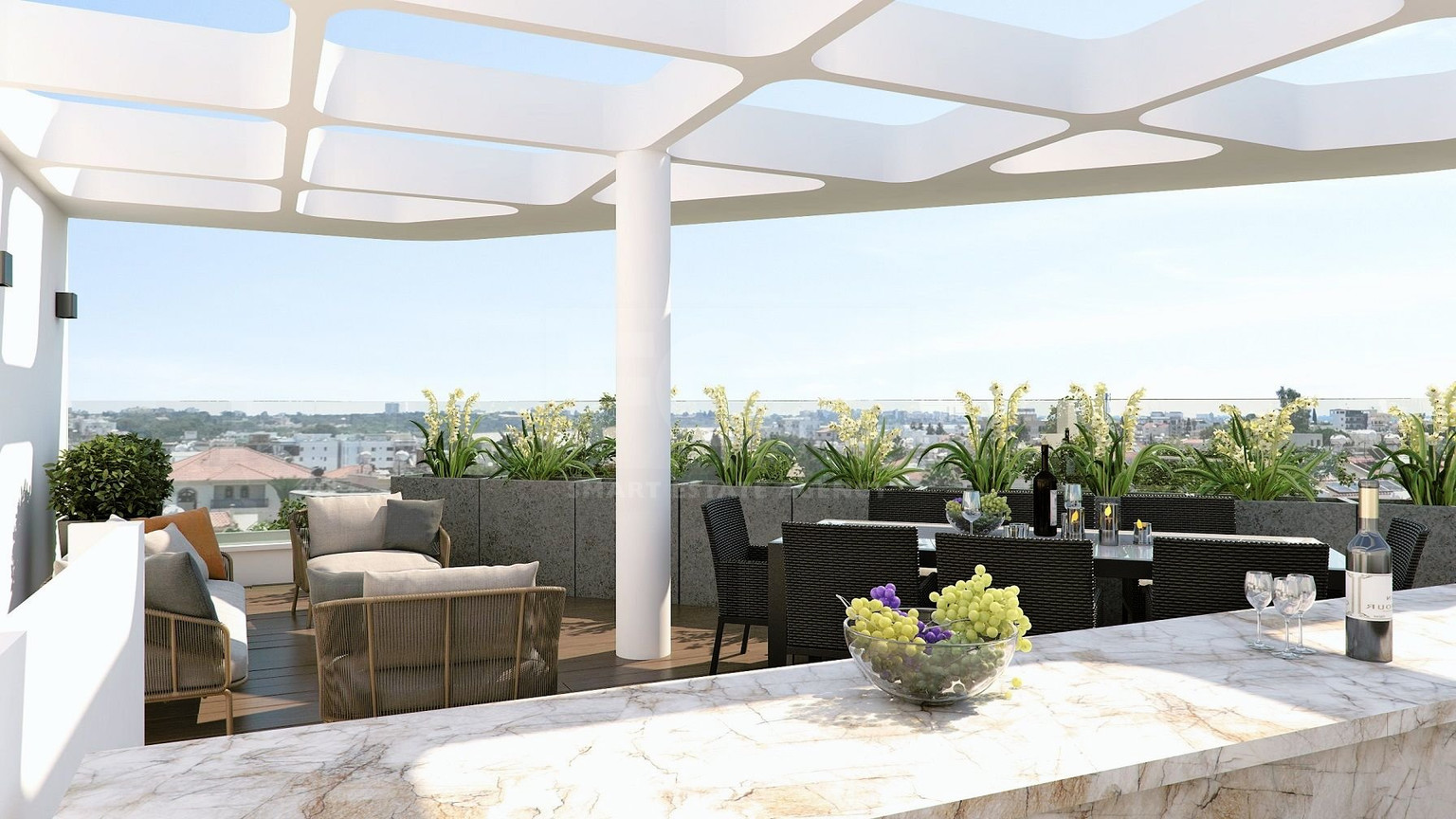 Three bedroom Penthouse in Neapoli area, Limassol