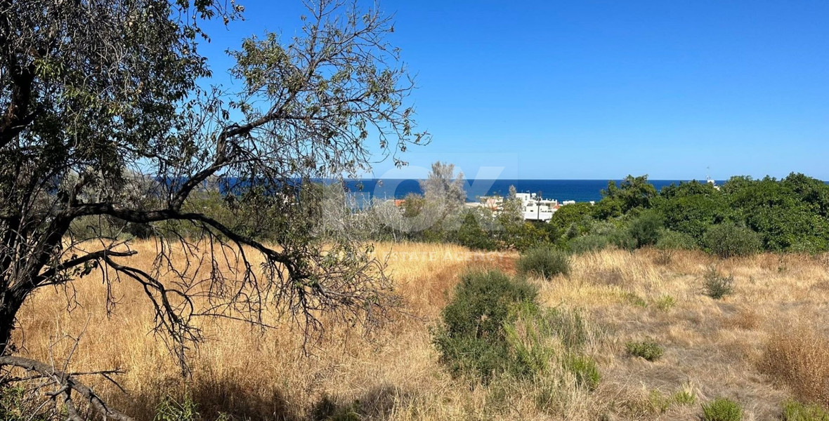Prime Land in Pomos Village with Sea Views!