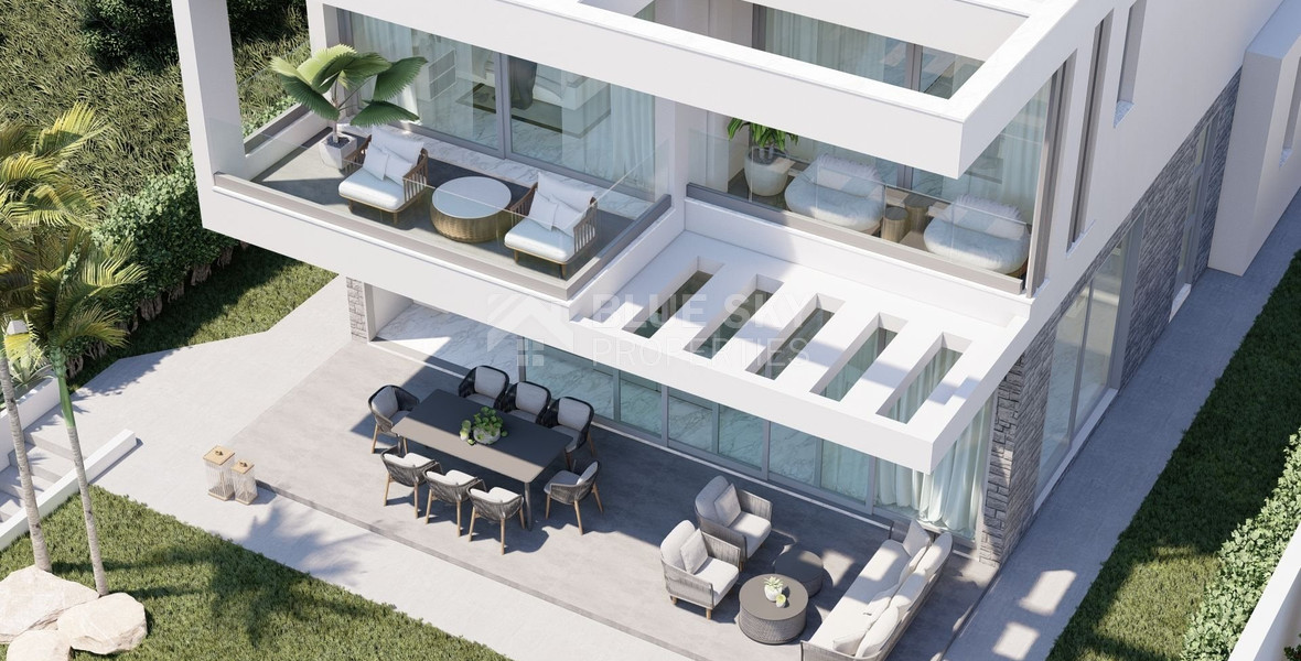 Modern 4-Bedroom Villa with Panoramic Sea Views for Sale in Geroskipou, Paphos