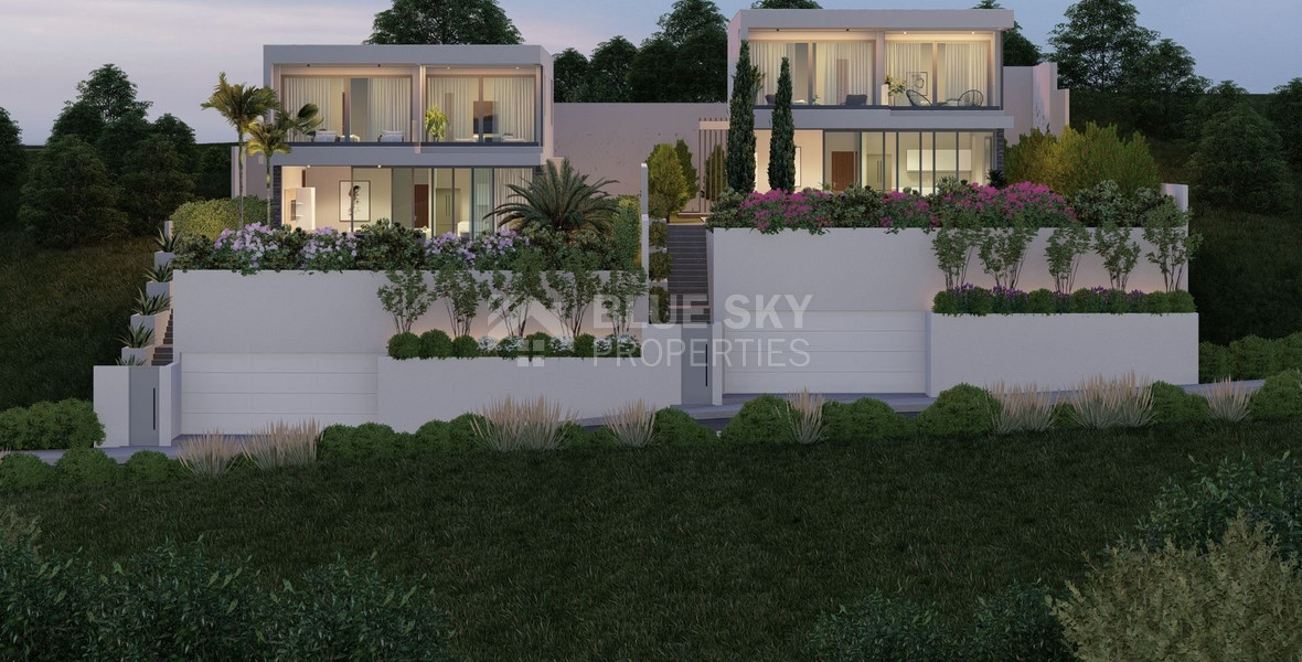 Modern 4-Bedroom Villa with Panoramic Sea Views for Sale in Geroskipou, Paphos