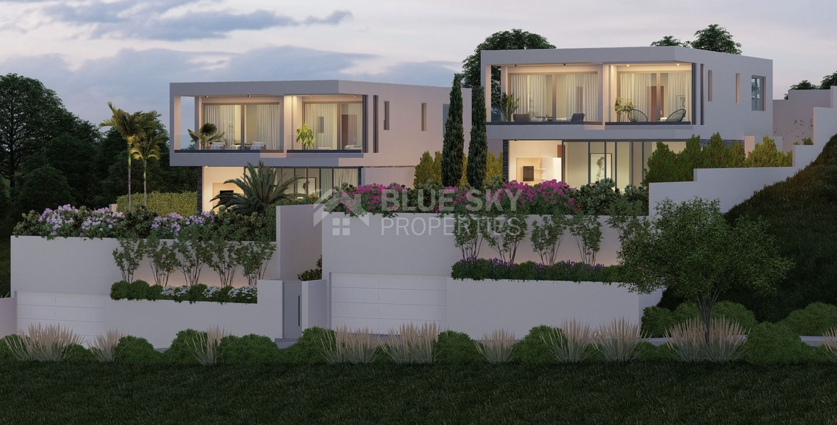 Modern 4-Bedroom Villa with Panoramic Sea Views for Sale in Geroskipou, Paphos