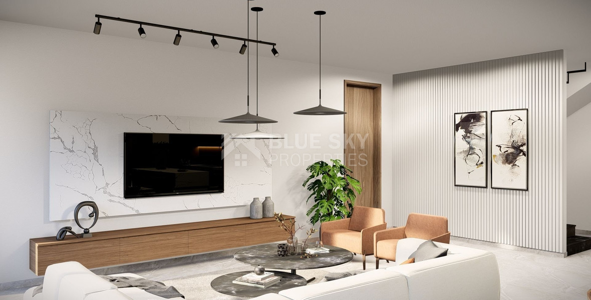 Modern 4-Bedroom Villa with Panoramic Sea Views for Sale in Geroskipou, Paphos