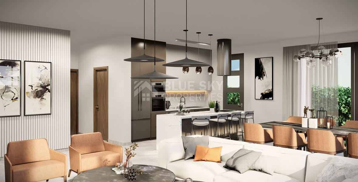 Modern 4-Bedroom Villa with Panoramic Sea Views for Sale in Geroskipou, Paphos