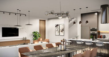 Modern 4-Bedroom Villa with Panoramic Sea Views for Sale in Geroskipou, Paphos