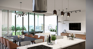 Modern 4-Bedroom Villa with Panoramic Sea Views for Sale in Geroskipou, Paphos