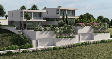 Modern 4-Bedroom Villa with Panoramic Sea Views for Sale in Geroskipou, Paphos