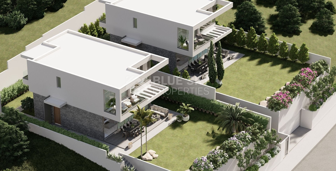 Modern 4-Bedroom Villa with Panoramic Sea Views for Sale in Geroskipou, Paphos