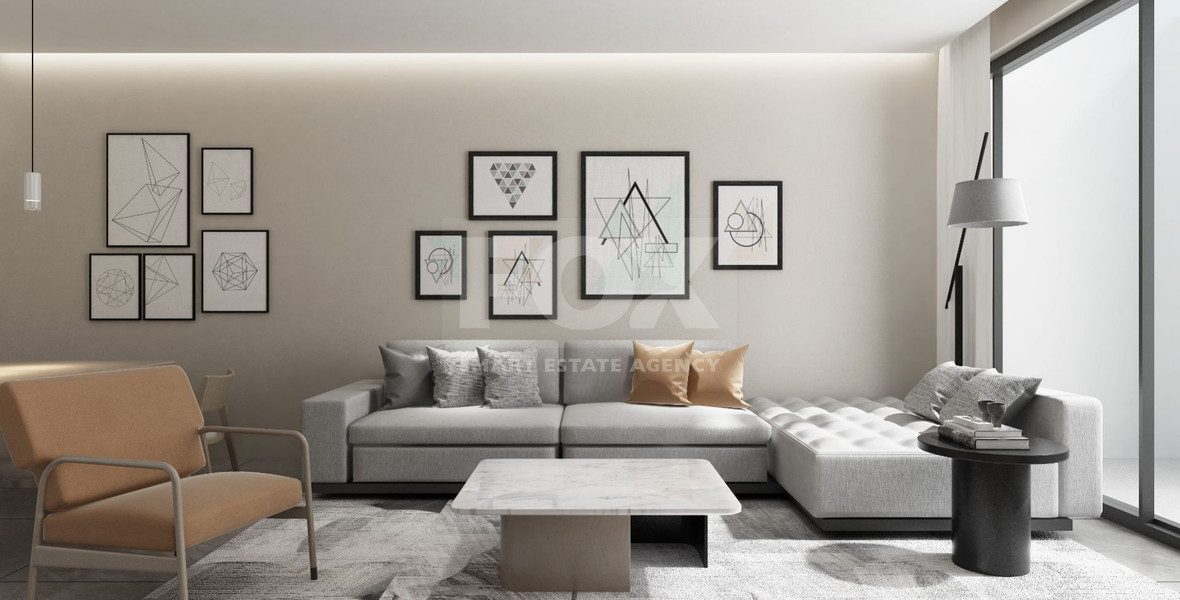 Brand New-Modern Design, Top Floor With Roof Garden Three Bedroom Apartment in Limassol Centre