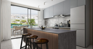 Brand New-Modern Design, Top Floor With Roof Garden Three Bedroom Apartment in Limassol Centre