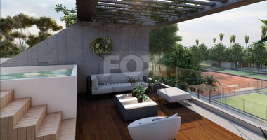 Brand New-Modern Design, Top Floor With Roof Garden Three Bedroom Apartment in Limassol Centre